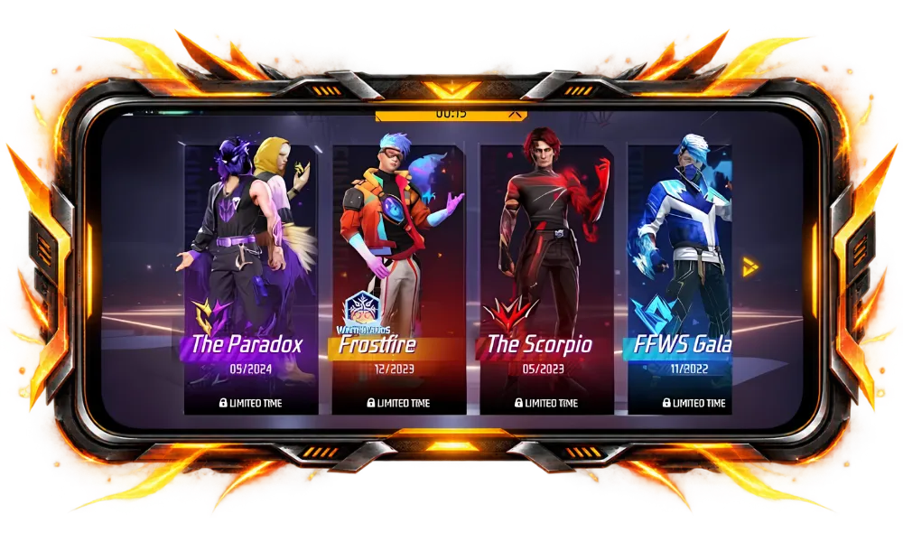 Character and Outfit Rewards